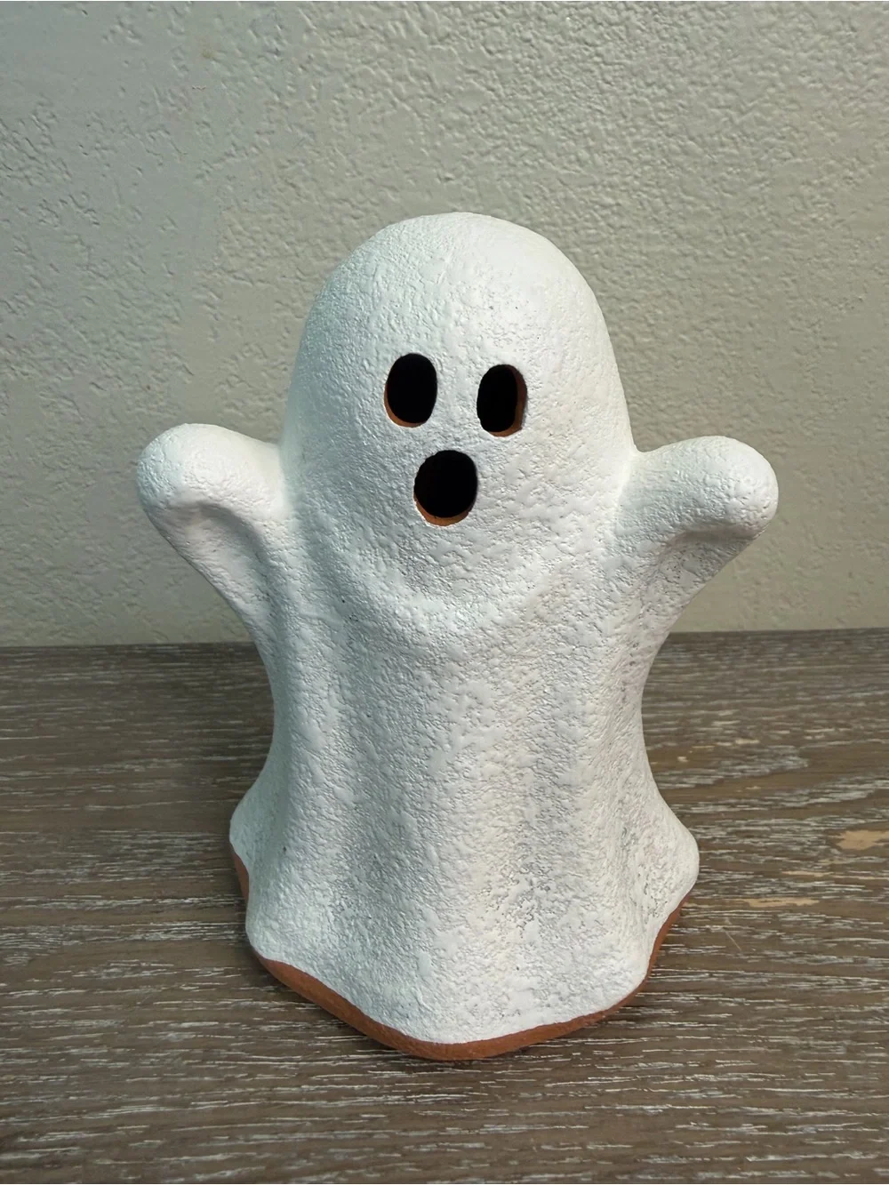 Small Terracotta Ghost Decorative Sculpture - Hyde and EEK!